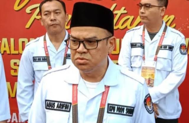 Ketua Komisi Pemilihan Umum (KPU) Sumatera Utara, Agus Arifin