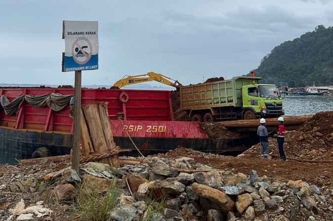 Foto dokumentasi salah satu kegiatan PT BIM saat kerjasama dengan PT PAM Mineral.