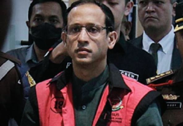 Mantan Menteri Pendidikan dan Kebudayaan Nadiem Anwar Makarim ditahan penyidik Kejaksaan Agung (Kejagung), Kamis (4/9/2025)