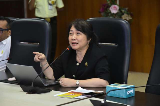 Ketua Pansus Ranperda Kawasan Tanpa Rokok (KTR, Dr Lily MBA.