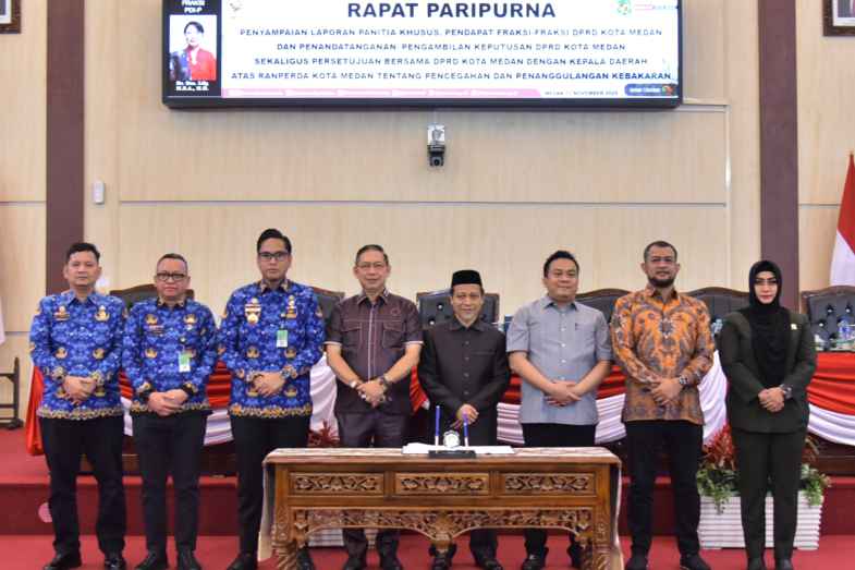 Penandatangan kesepakatan bersama.