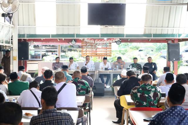 Forkopimda Mandailing Natal gelar cipta kondusif dengan elemen masyarakat.