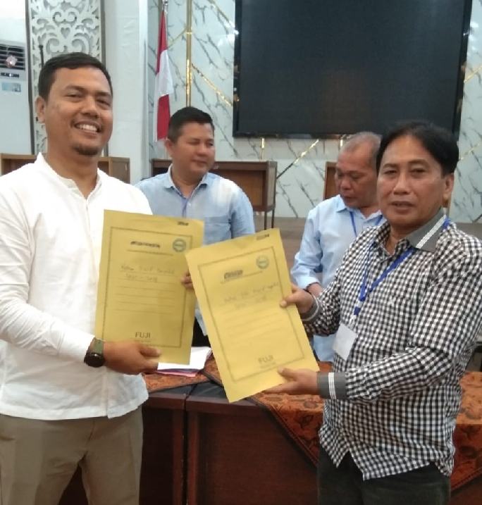 Syaifullah terpilih sebagai Ketua Forum Wartawan Pemerintah Provinsi (Pemprov) Sumatera Utara atau lebih dikenal FWP.