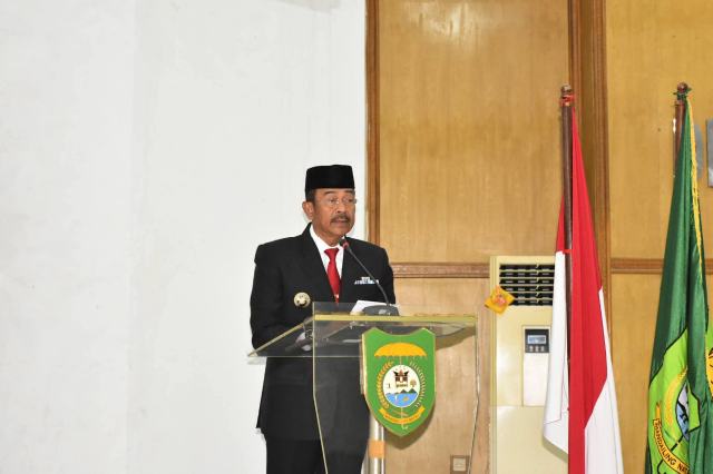 Bupati Madina Saipullah Nasution menyampaikan  LKPJ Tahun 2025.