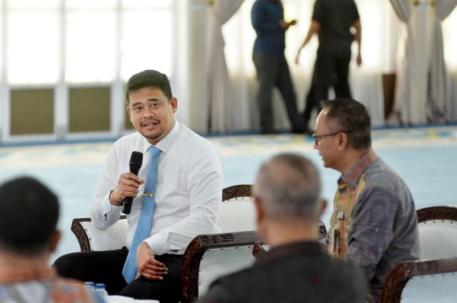 20260721_155147_resize_34 Gubernur Sumatera Utara (Sumut) Muhammad Bobby Afif Nasution menerima audiensi Kepala Kantor Perwakilan Bank Indonesia Provinsi Sumut di Aula Tengku Rizal Nurdin Jalan Sudirman Kota Medan, Selasa (21/7/2026). Pertemuan tersebut membahas terkait pertumbuhan UMKM di Sumut. Foto/Diskominfo Sumut